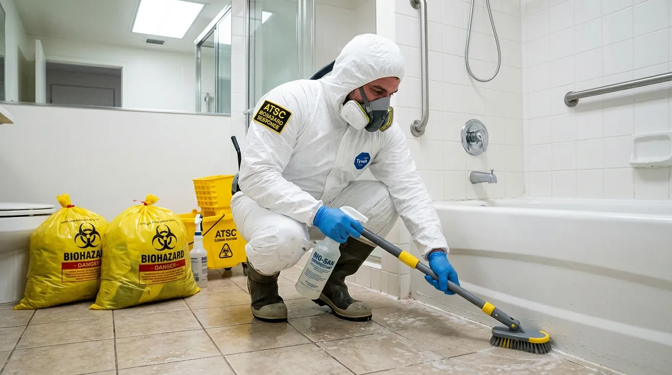 Decontamination equipment deployed for Blood Cleanup in Vidor